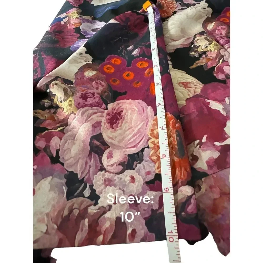 Adrianna Papell Floral Printed‎ Scuba Sheath Dress ( Size 10) - Picture 10 of 12